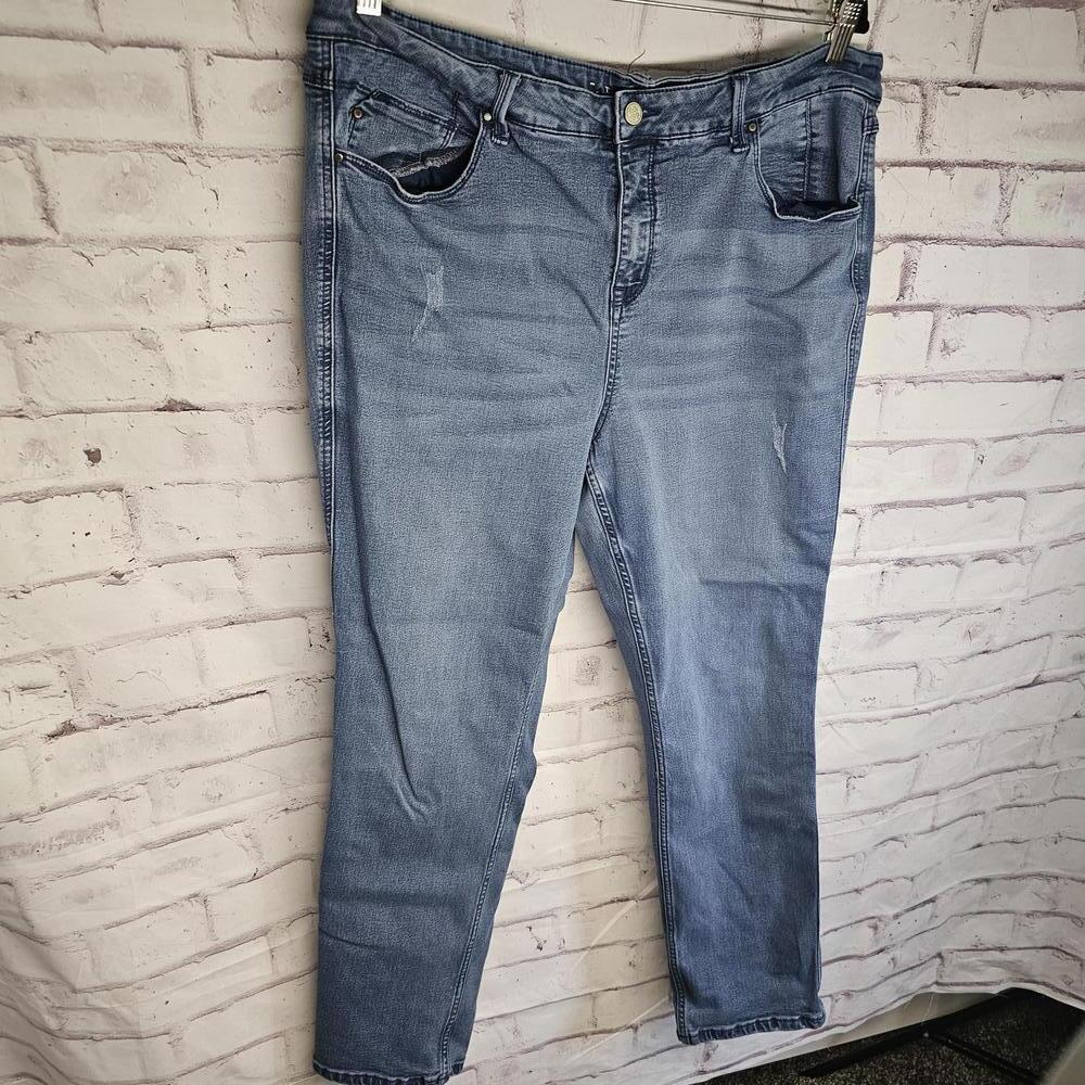 Laurie Felt Medium Wash Jeans - Picture 1 of 4